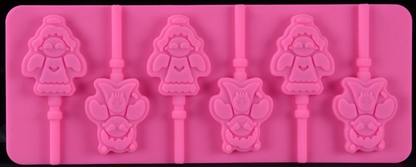 JS Series-Silica gel Mould-Lollipop 