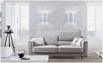 Fabric sofa