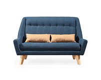 Solid wood high quality leisure hotel living room restaurant European pastoral simple style sofa 559-2