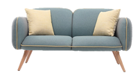 Cloud open double sofa