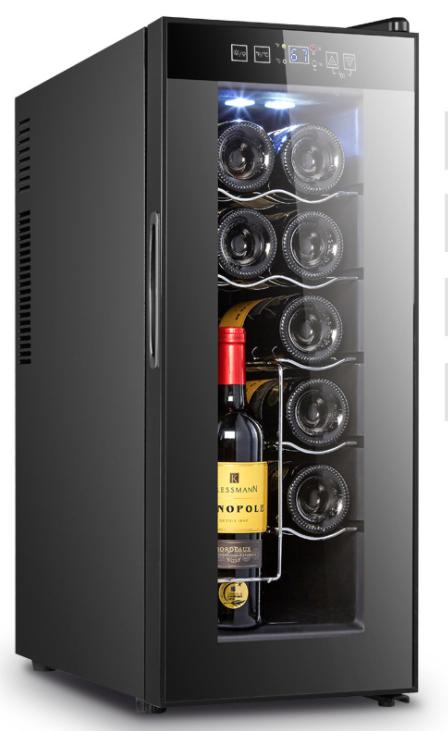 Wine Cooler-Plane facade,65W,250× 500×635mm(W * D * H)