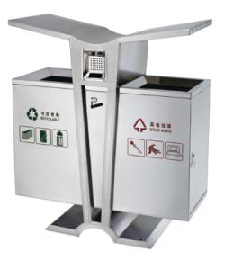 Outdoor Trash Can, SS201, L847 * W390 * H1015mm