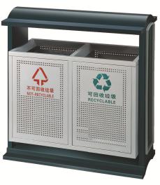 Outdoor Trash Can, Stoving Varnish, L850 * W400 * H920mm