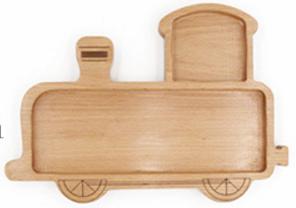 Kids  Train Wood Tray 28cm