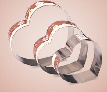 Mouse mould 325mm heart shape
