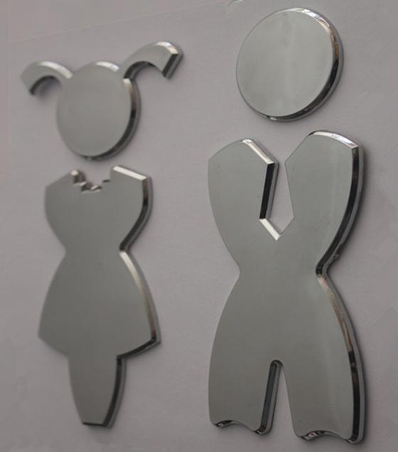 Toilet Sign,ABS,18*7cm
Female height18*7cm
