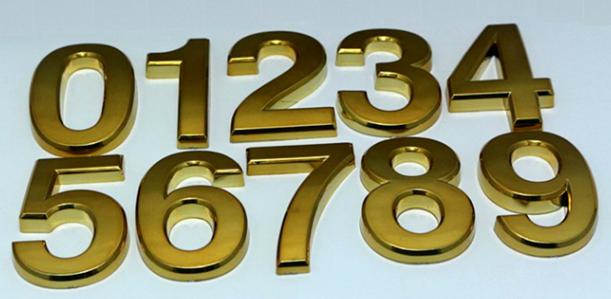 Replaceable Letters And Numbers,ABS,7cm