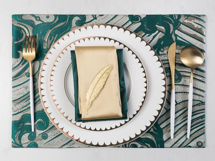 Place Mat-Polyester,30*45cm , Table Mat