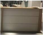 Reception Desk2100*850*1050mm