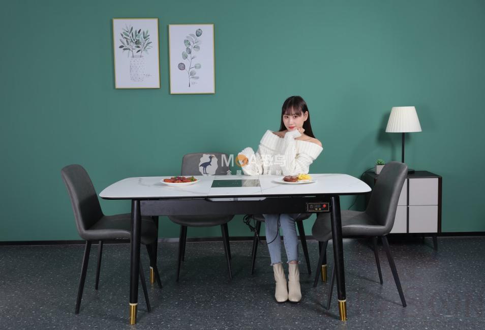 Folding dining table-900*1800mm