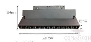 Track Lights-12 lamp beads 12W-3000K