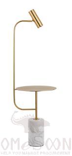 Floor lamp-paint-marble base