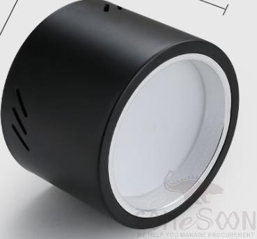 Black shell downlight-6 inch-6000k