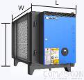Oil Fume Purifier/Cooker Hood 4000m³/h  735*726*773mm