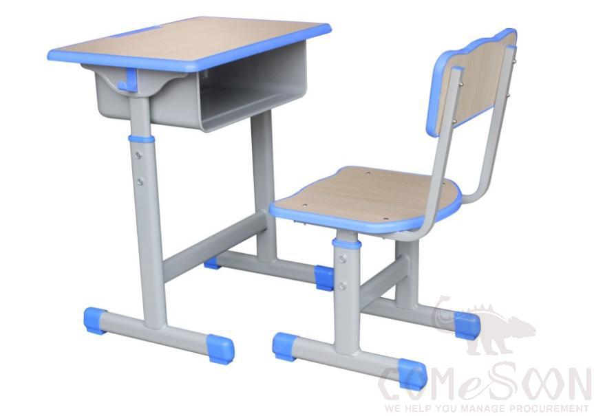 School Desks And Chairs,18Mm Mdf+Plastic
