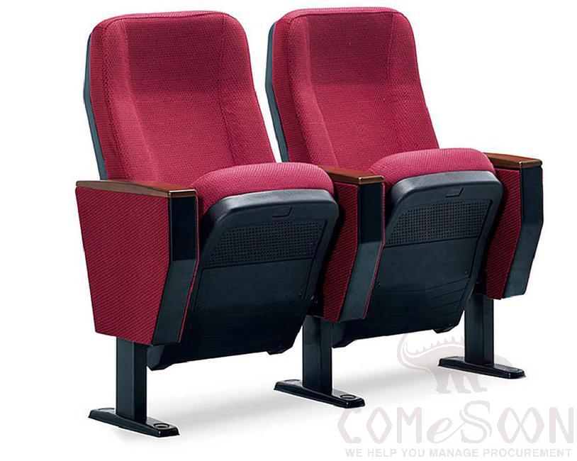 Auditorium Chair，High-Density Super Soft Pu Cold-Solid Foaming Integrally Formed
