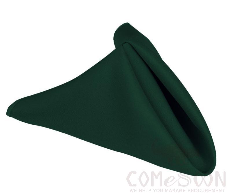 Polyester Napkin-Dark Green 30*30cm