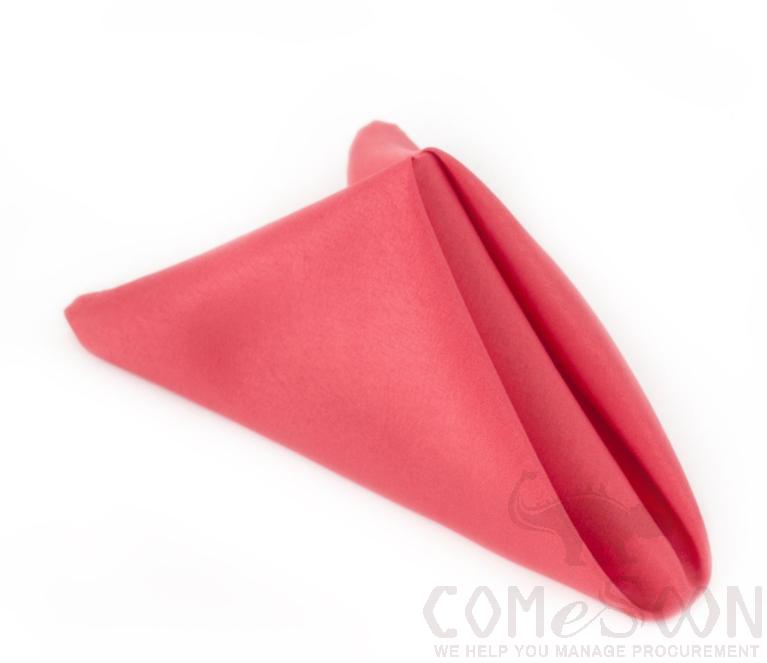 Polyester Napkin-Coral 40*40cm