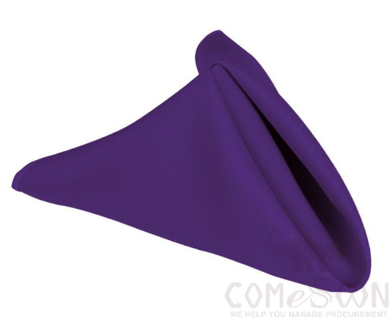 Polyester Napkin-Eggplant 50*50cm