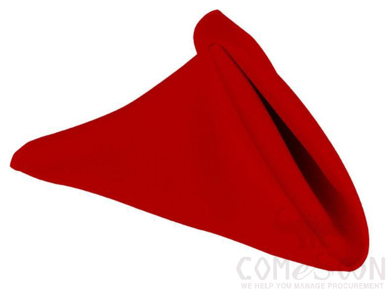 Polyester Napkin-Red 48*48cm
