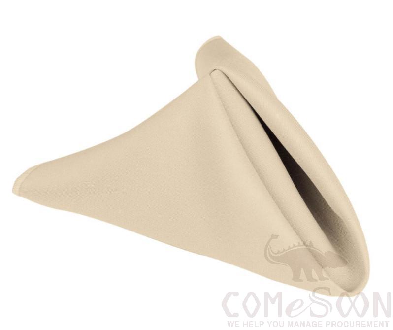 Polyester Napkin-Beige48*48cm