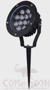 Ground Lights-12W-Red/Blue/Green/Purple Light