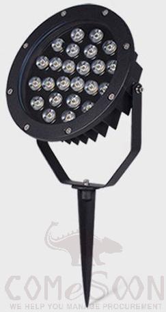Ground Lights-24W-white/warm/yellow