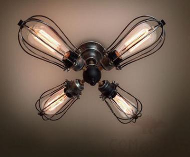 Flush Mount Lights-Four heads