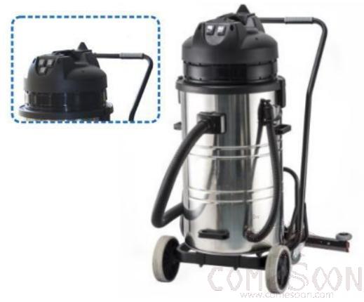 Cleaning Machine - 80L Wet And Dry Vacuum Cleaner With Ametek Motor &amp; Water Squeegee(3000W 220V 50Hz)