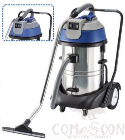 Cleaning Machine - 60L Wet And Dry Vacuum Cleaner With Ametek Motor &amp; Luxury Base(220V 50Hz)（3000W）