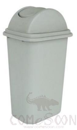 Large Square Plastic Dustbin With Cover