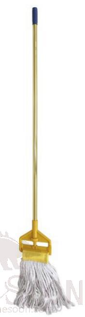 Mop - Luxury Pressing Mop Head With Golden Stick
