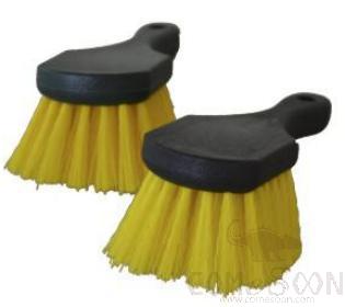 Brush - Short Cleaning Brush(Green Handgrip/Yellow Brush)