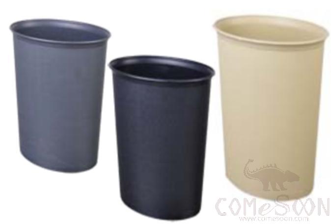 Oval Flame Retardant Trash Can 10L
L27*W20*H32.2Cm Grey, Black, Beige