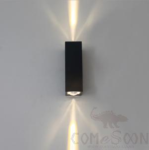 Waterproof Wall Light-2*3W，3000/4000/6000K，60*40*120mm