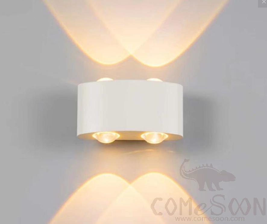 Waterproof Wall Light-4W，3000/4000/6000K，120*68*35mm
