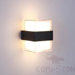 Waterproof Wall Light-2*5W，3000/4000/6000K，100*100*135mm
