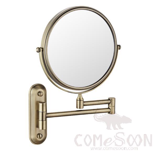 Makeup Mirror-W/O Led / Double-Sided Mirror - Bronze - 8 inch (20cm) Single - Copper + SUS304 + zinc alloy