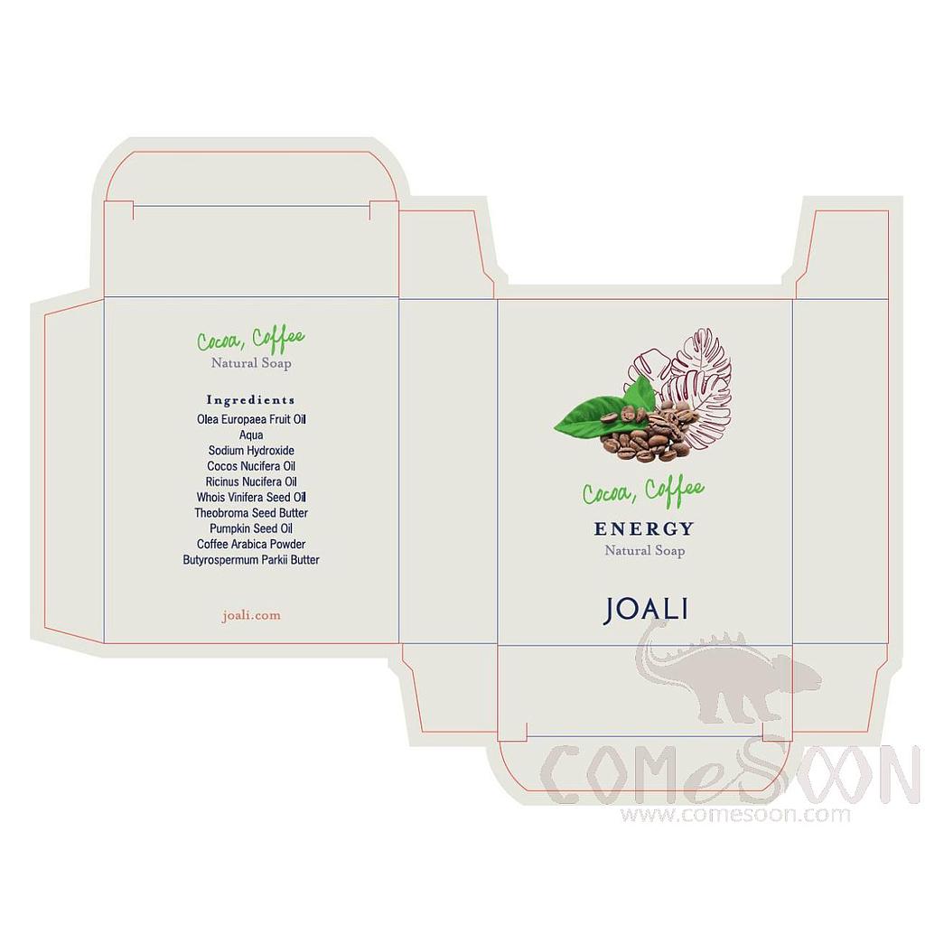 Orgaic Soap- cocoa,coff ee
