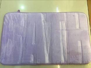 45X75Bath Floor Mat-Light Purple