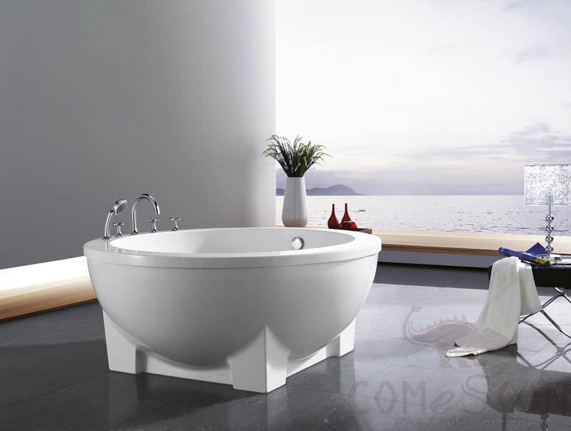 Massage Bathtub - Acrylic with Fiber Glass - 1500×1500×650mm