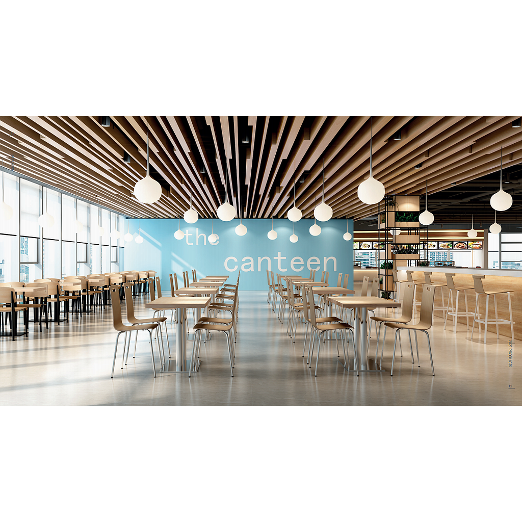 Restaurant Furniture-10858 Series-Canteen table&amp;chair set (COMESOON.COM)