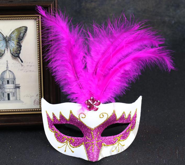 Party Eye Mask Purple