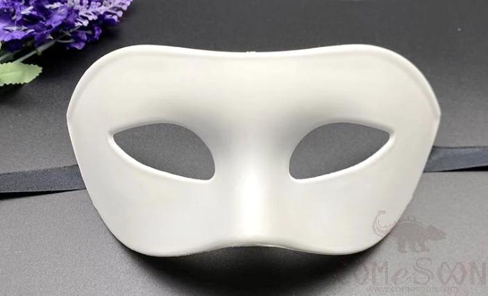 Party Eye Mask Blue  White
