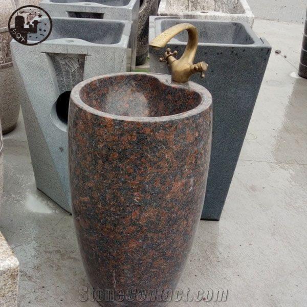 Granite Pedestal Basin