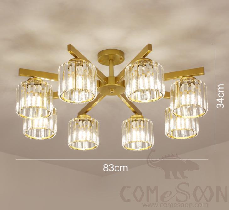Chandelier-8 Lights,D83*H34cm