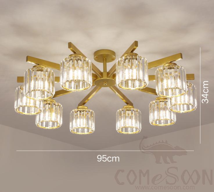 Chandelier-10 Lights,D95*H34cm