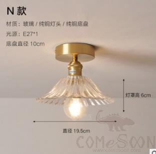 Ceiling light-D19.5*H6cm