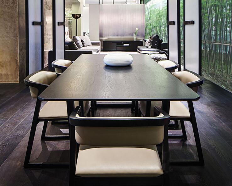 Dining table-solid wood