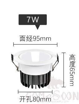 Recessed Fixed Downlight
